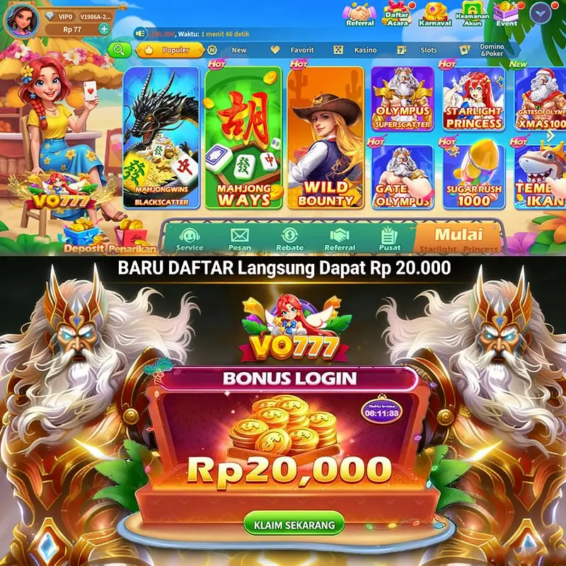 VO777 Masuk Resmi 2026 Aplikasi